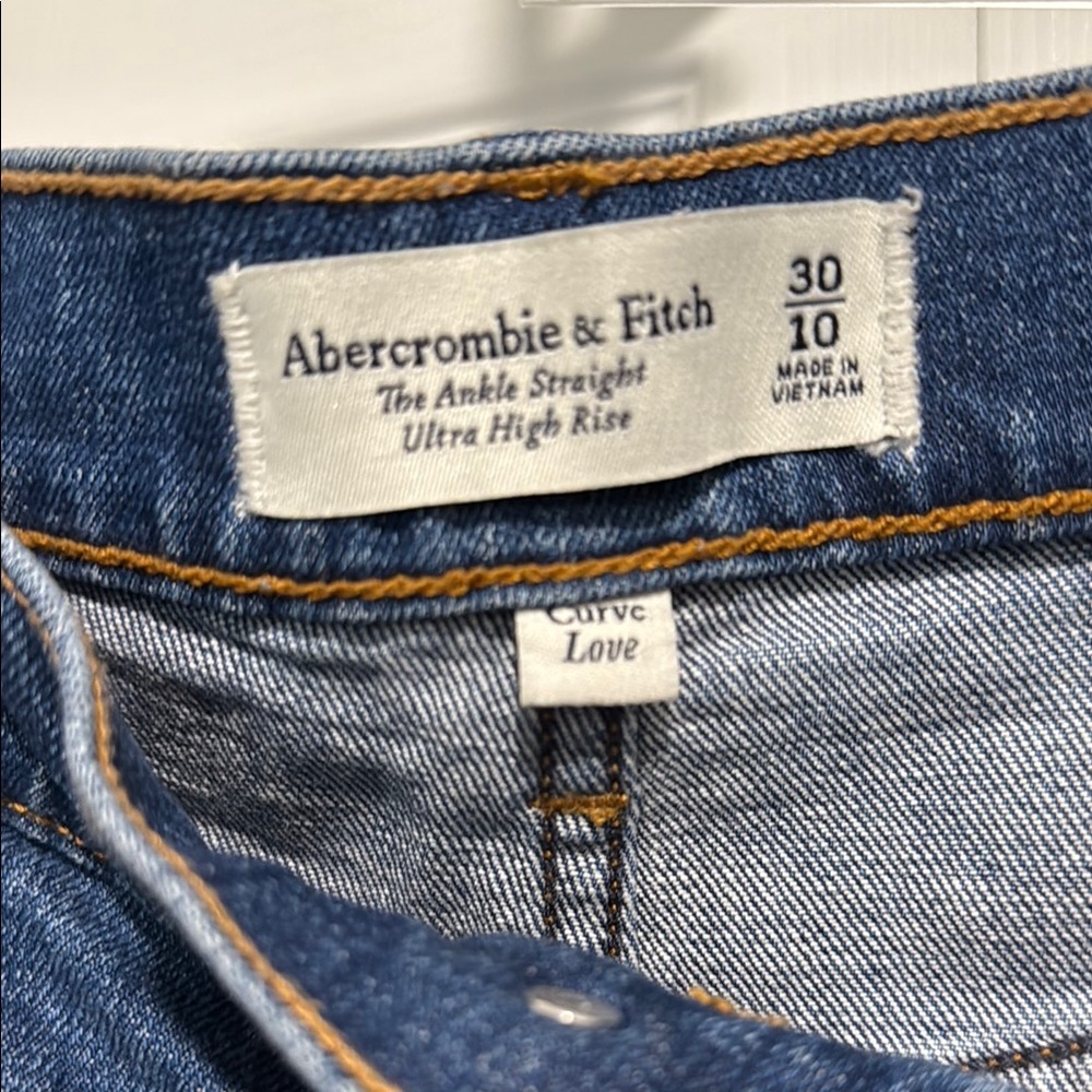 Abercrombie & Fitch Men's Blue Jeans